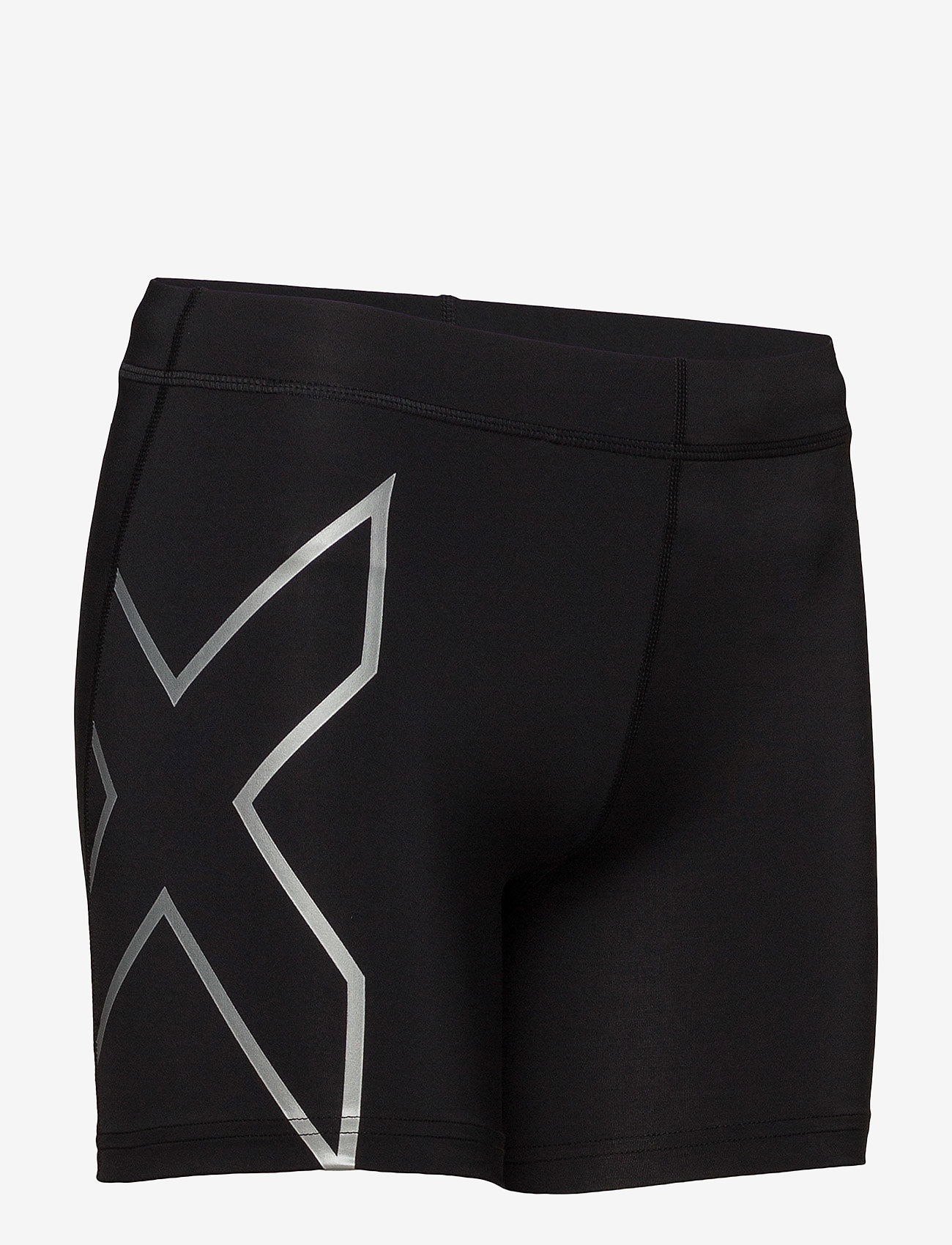 2XU - CORE COMP 5 INCH SHORTS - black/silver - 2
