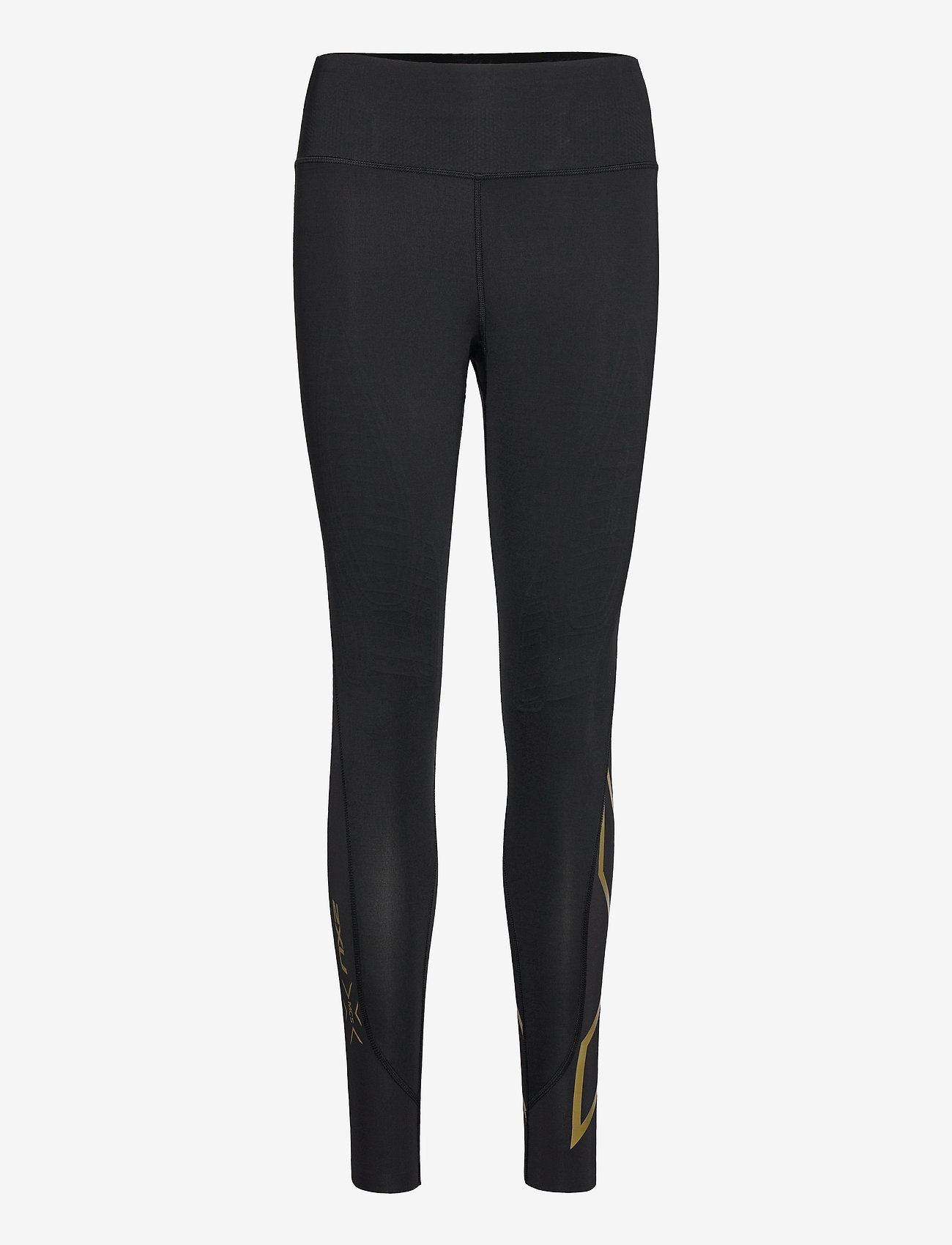 2XU - FORCE MID-RISE COMPR TIGHTS - black/gold - 0