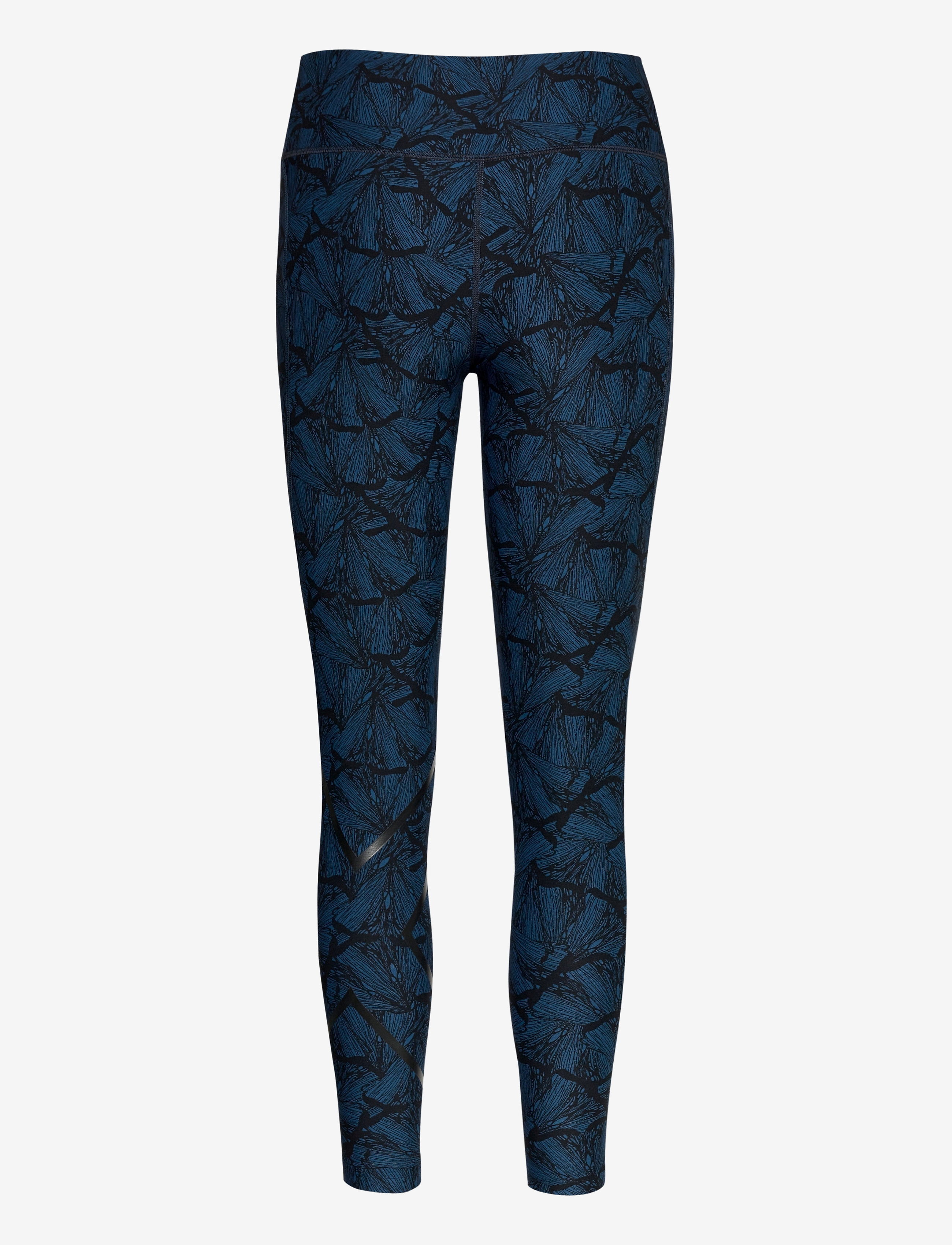 2XU - MOTION PRINT MID-RISE COMP TI - butterfly effect poseidon/nero - 1