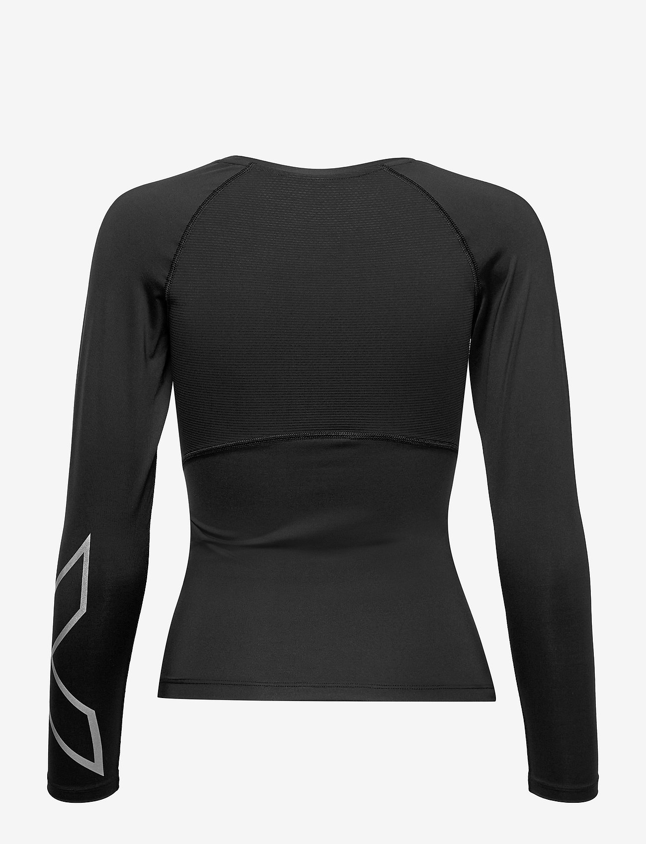 2XU - CORE COMPRESSION LONG SLEEVE - black/silver - 1
