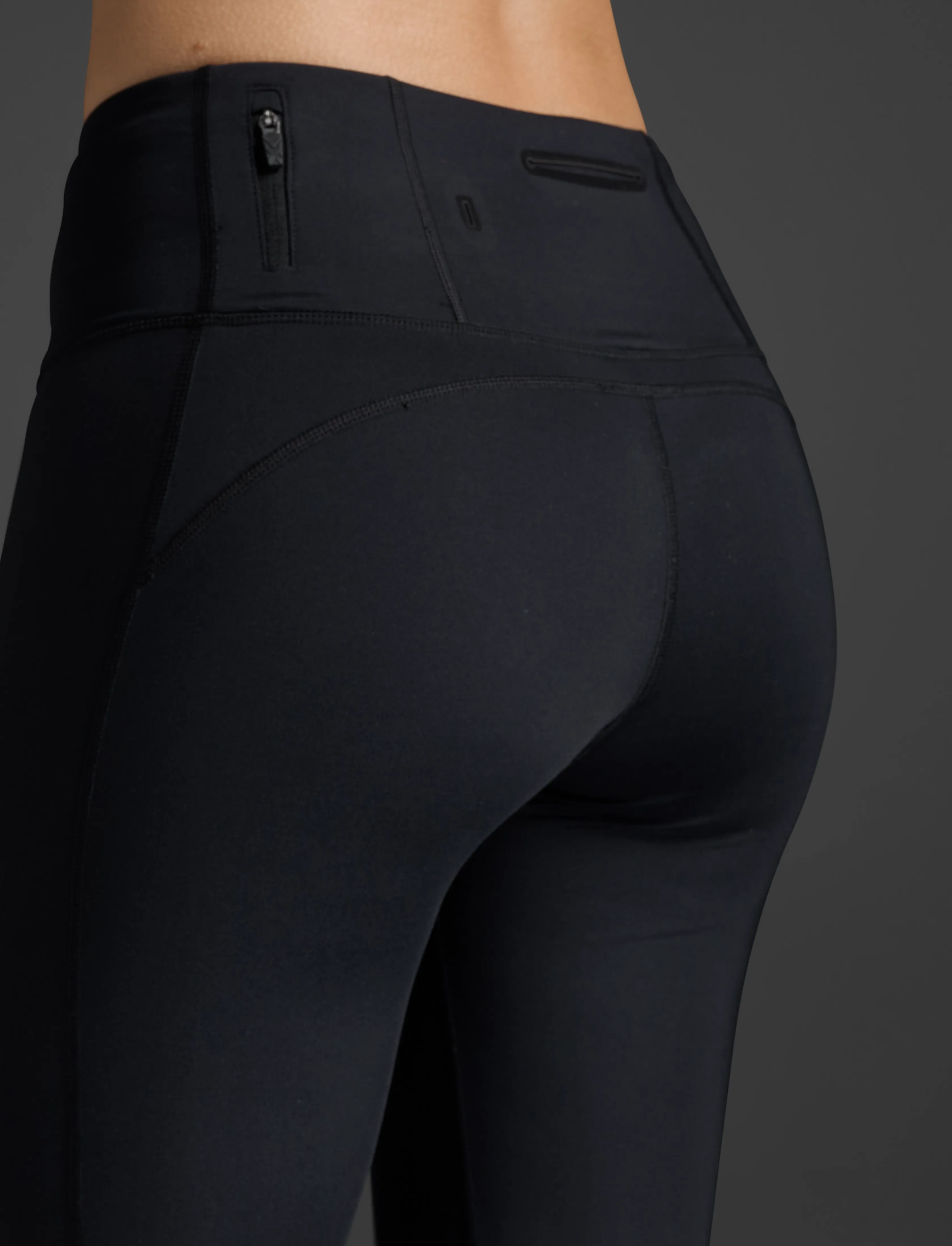 2XU - LIGHT SPEED MID-RISE COMPRESSION TIGHTS - jooksuretuusid - black/ black reflective - 4