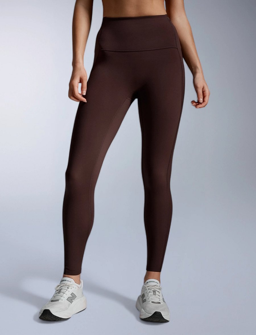 2XU - FORM STASH HI-RISE COMPRESSION TIGHTS - training tights - bark/bark - 0