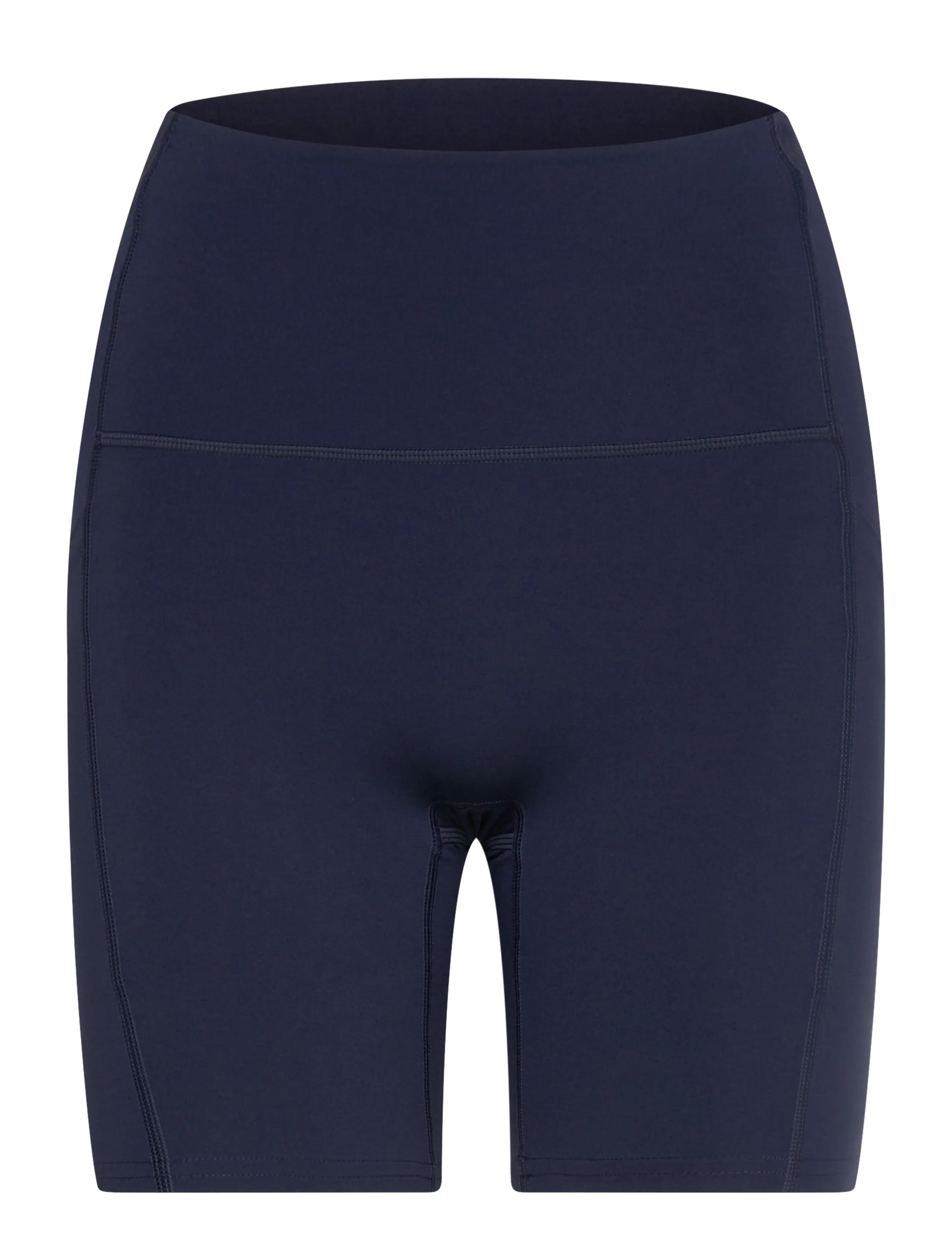 2XU Form Stash Hi-Rise Compression 6 Inch Shorts, L, Navy, Sportsudstyr > Cykeltilbehør, Dame