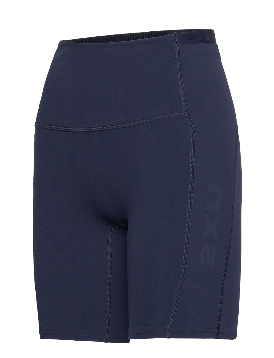 2XU - FORM STASH HI-RISE COMPRESSION 6 INCH SHORTS - trainingsshorts - midnight/midnight - 3