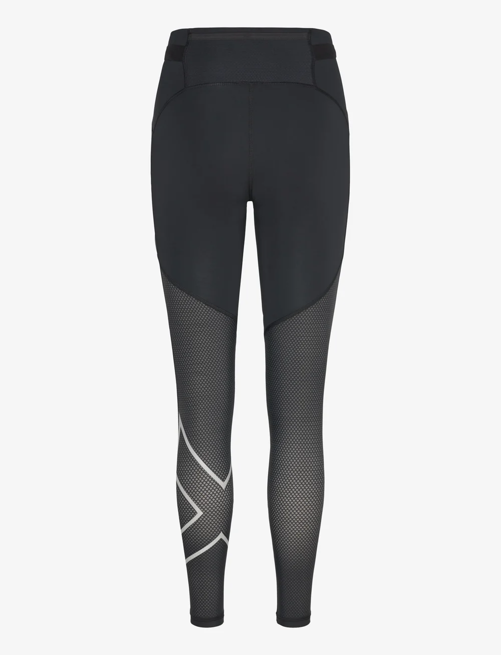 2XU - AERO MESH HI-RISE COMPRESSION TIGHTS - löpartights - black/silver reflective - 1
