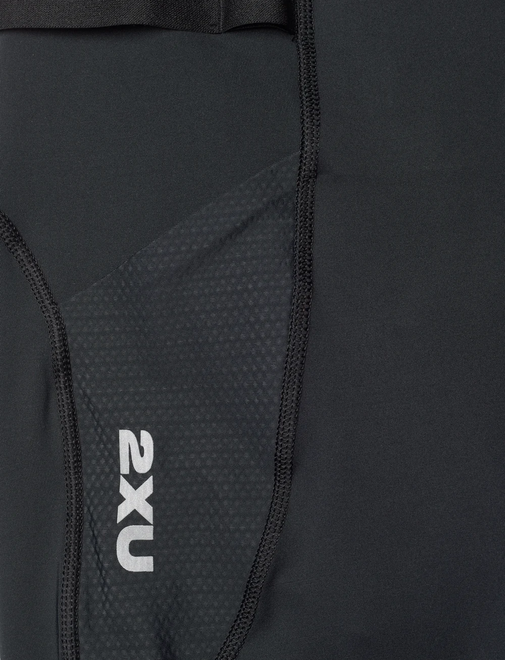 2XU - AERO MESH HI-RISE COMPRESSION TIGHTS - löpartights - black/silver reflective - 2