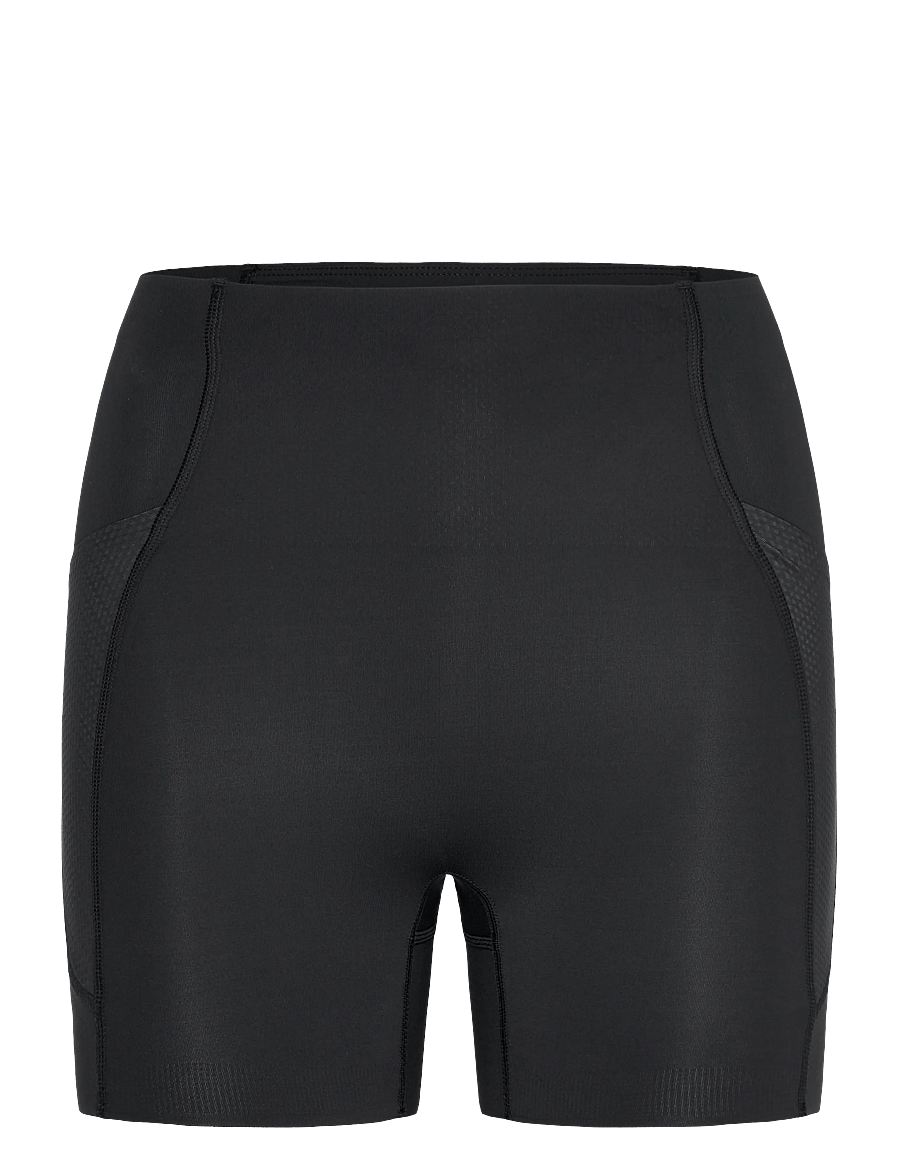 2XU - AERO MESH HI-RISE COMPRESSION 4 INCH SHORTS - jooksuretuusid - black/silver reflective - 0