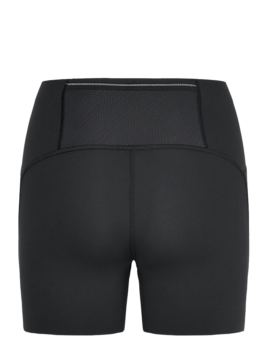 2XU - AERO MESH HI-RISE COMPRESSION 4 INCH SHORTS - jooksuretuusid - black/silver reflective - 1