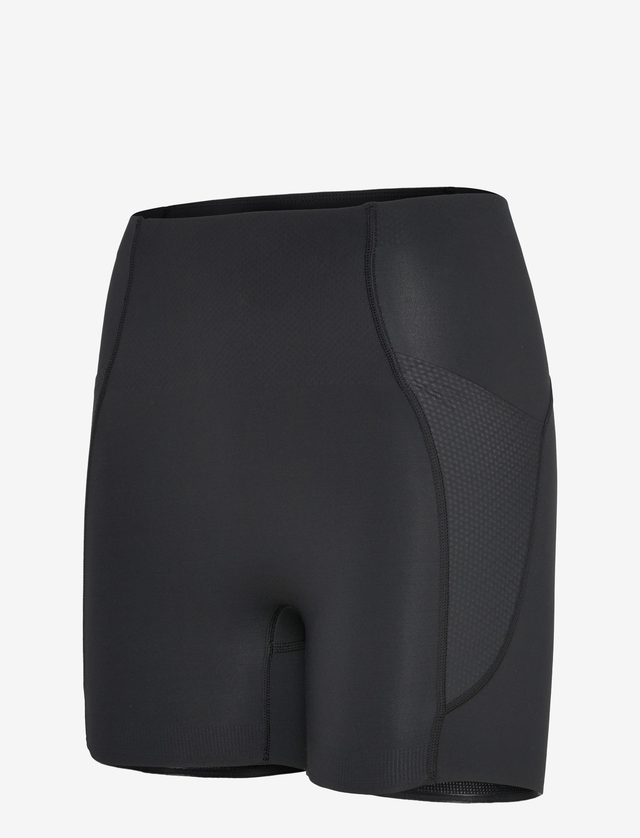 2XU - AERO MESH HI-RISE COMPRESSION 4 INCH SHORTS - running tights - black/silver reflective - 3