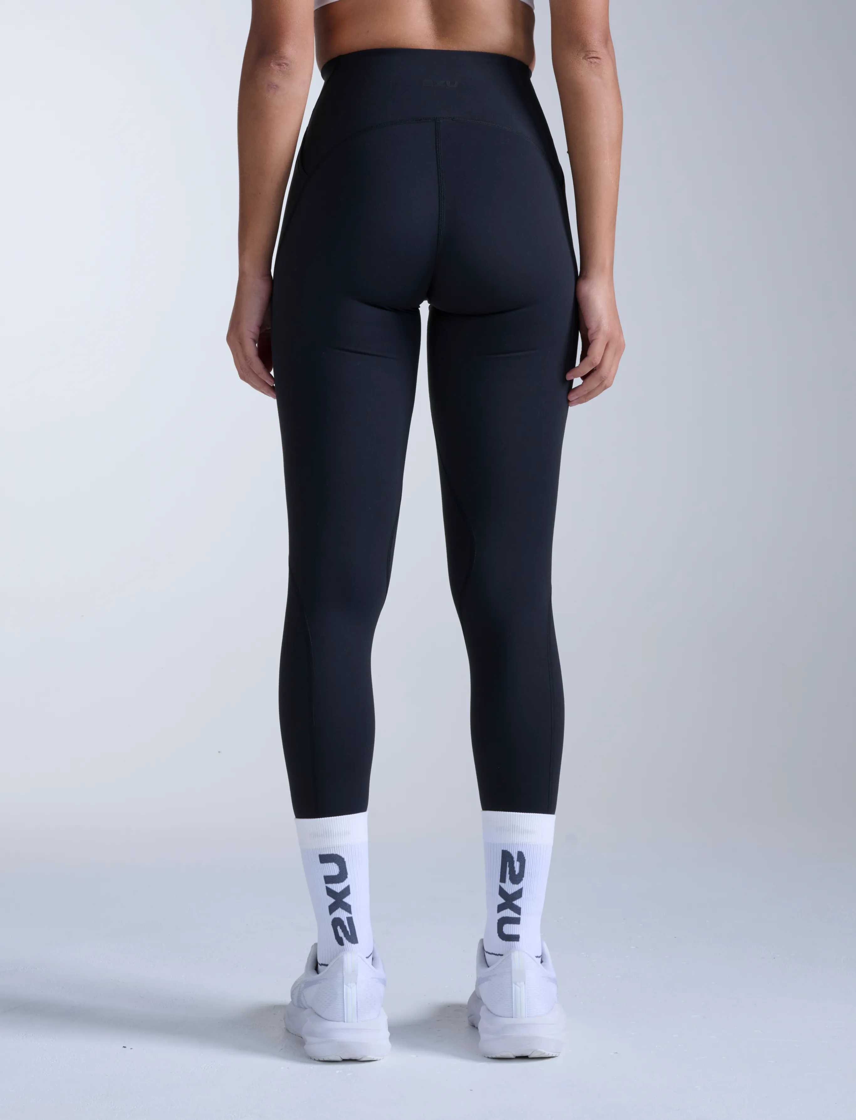 2XU - FLEX HI-RISE COMPRESSION TIGHTS - täispikkus - black/black - 3