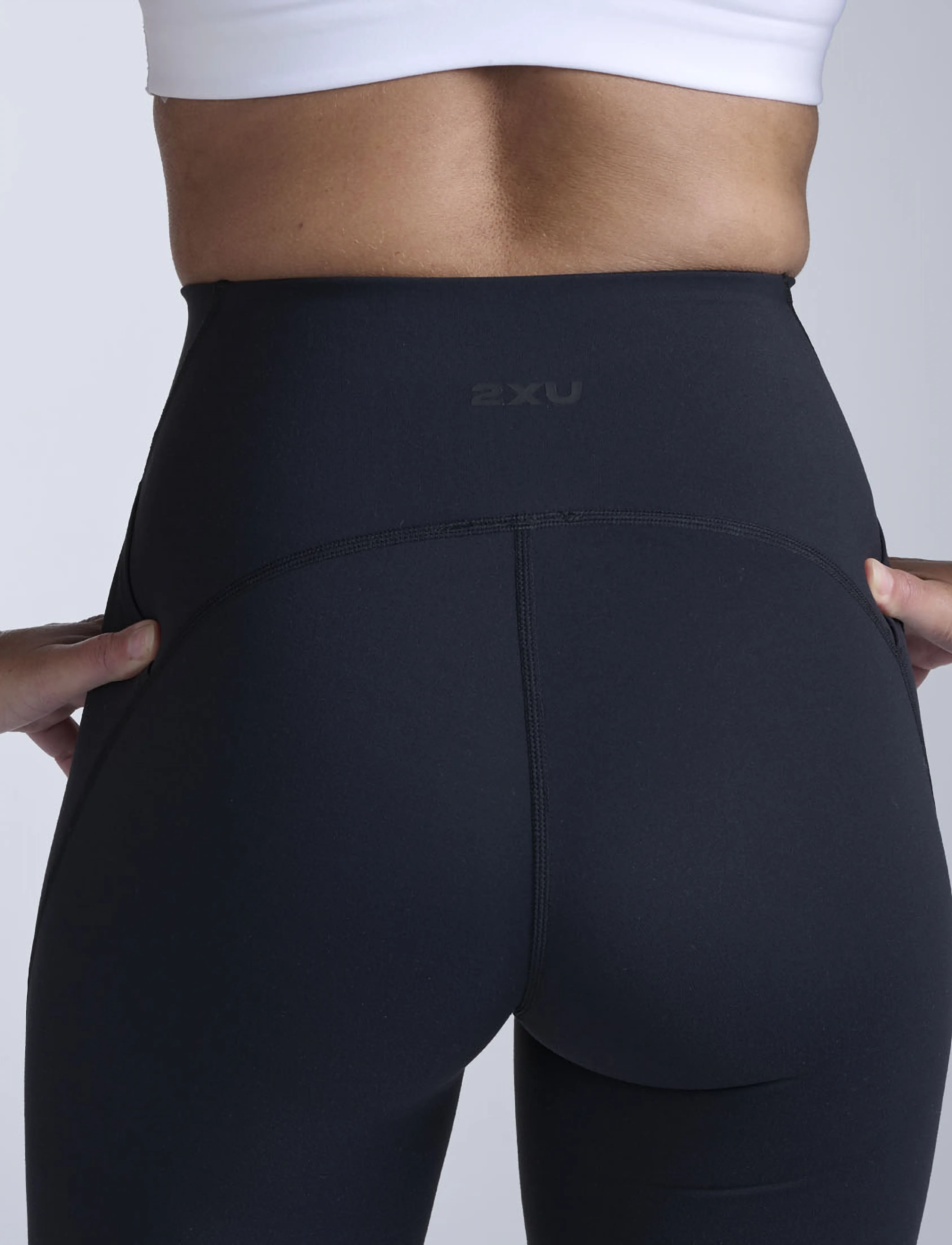 2XU - FLEX HI-RISE COMPRESSION TIGHTS - täispikkus - black/black - 5