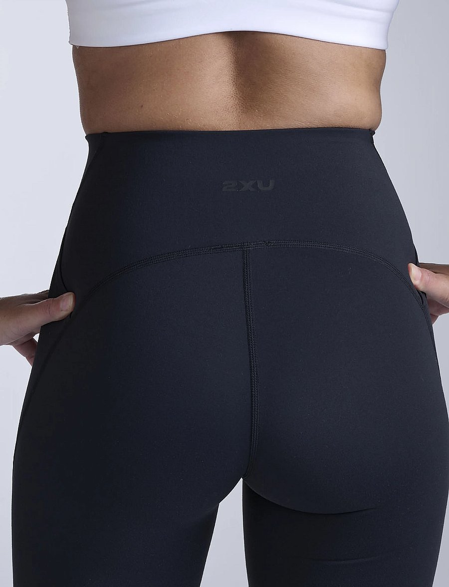 2XU - FLEX HI-RISE COMPRESSION TIGHTS - täispikkus - black/black - 5