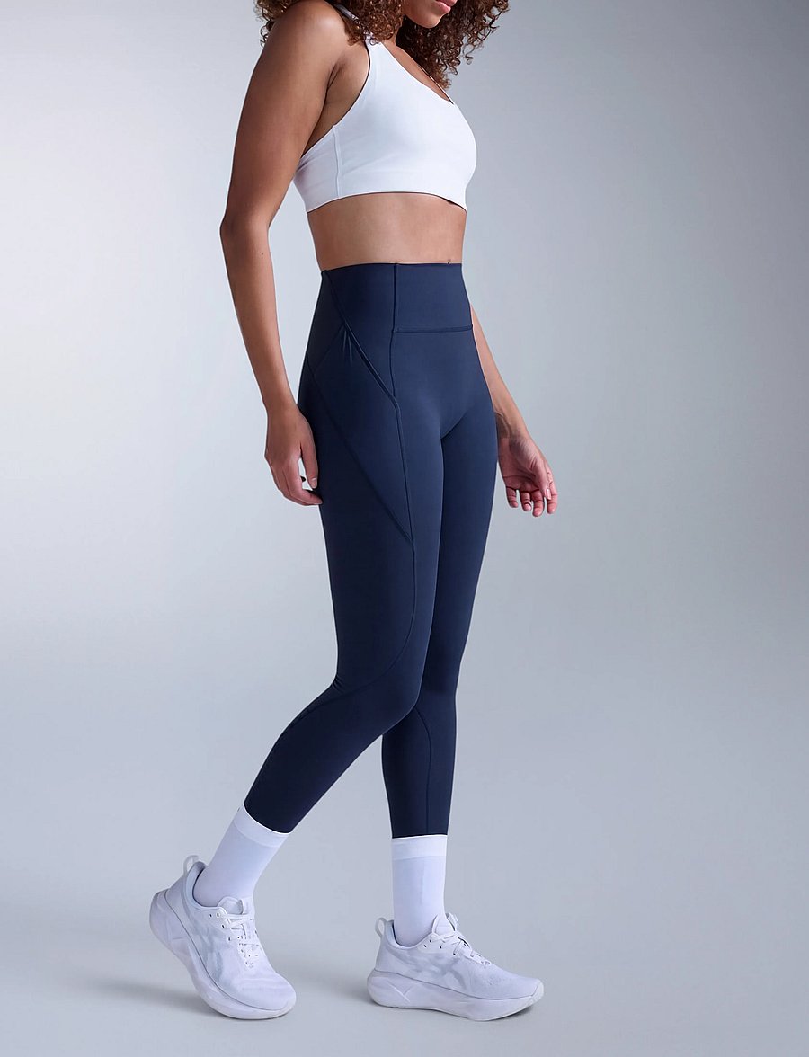 2XU - FLEX HI-RISE COMPRESSION TIGHTS - training tights - midnight/midnight - 4
