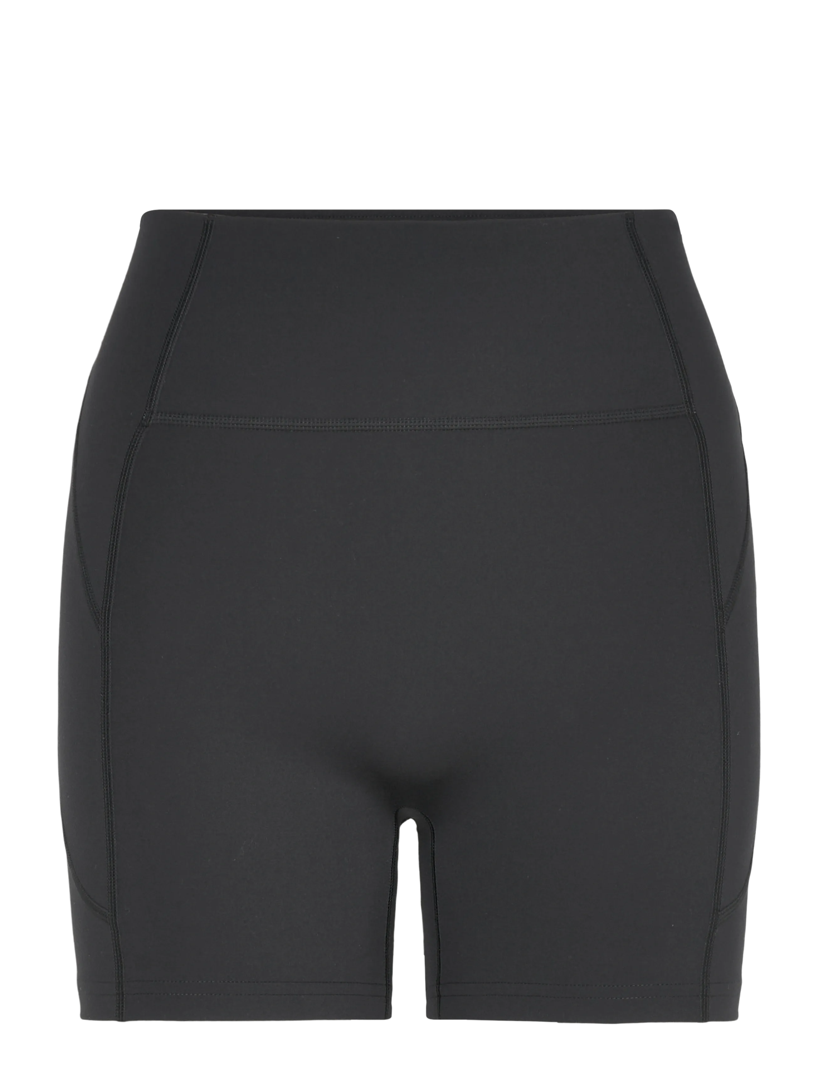 2XU FLEX HI-RISE COMPRESSION 4 INCH SHORT - Training - BLACK/BLACK / grey