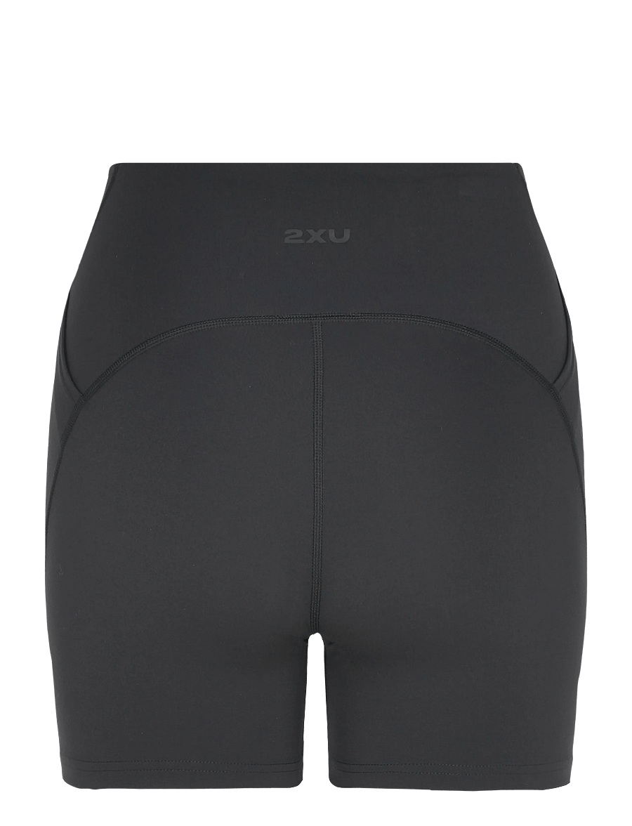 2XU - FLEX HI-RISE COMPRESSION 4 INCH SHORT - træningsshorts - black/black - 1
