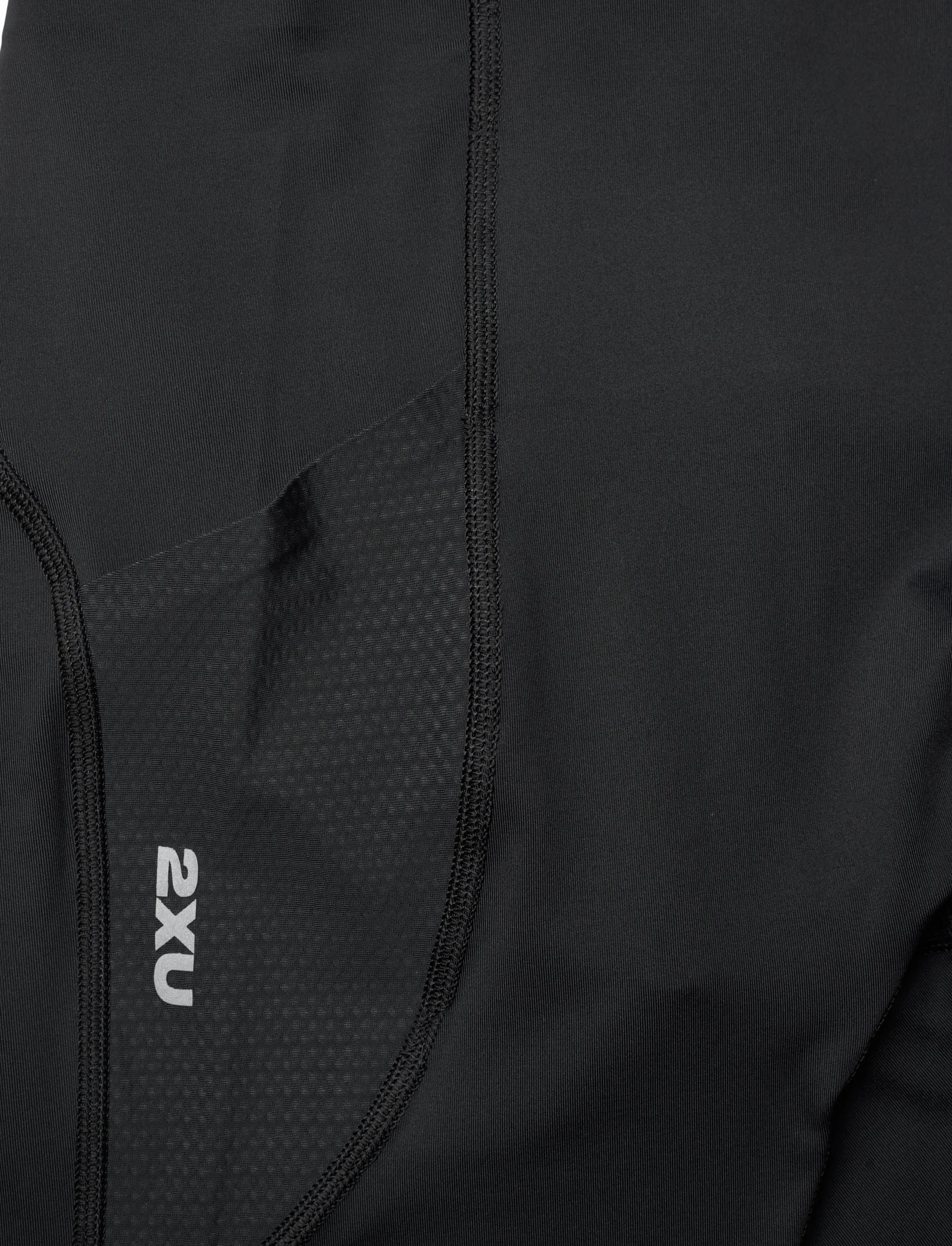 2XU - AERO MESH HI-RISE COMPRESSION TIGHTS - running tights - black/silver reflective - 2