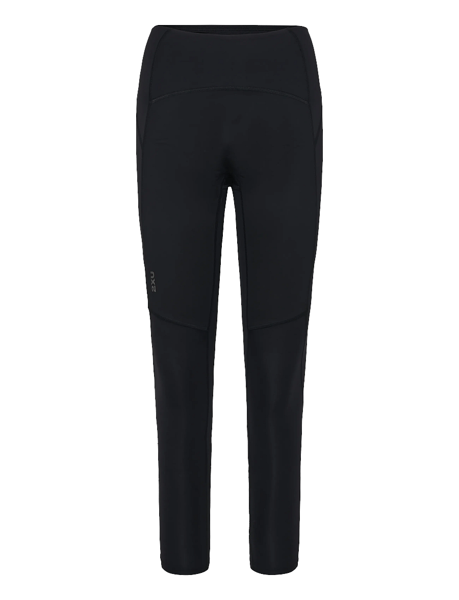 2XU - IGNITION SHIELD COMPRESSION TIGHTS - volle länge - black/ black reflective - 1