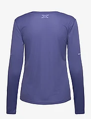 2XU - AERO L/S - t-shirts & topper - marlin/hydrangea reflective - 1