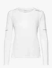 2XU - AERO L/S - t-shirt & tops - white/silver reflective - 0