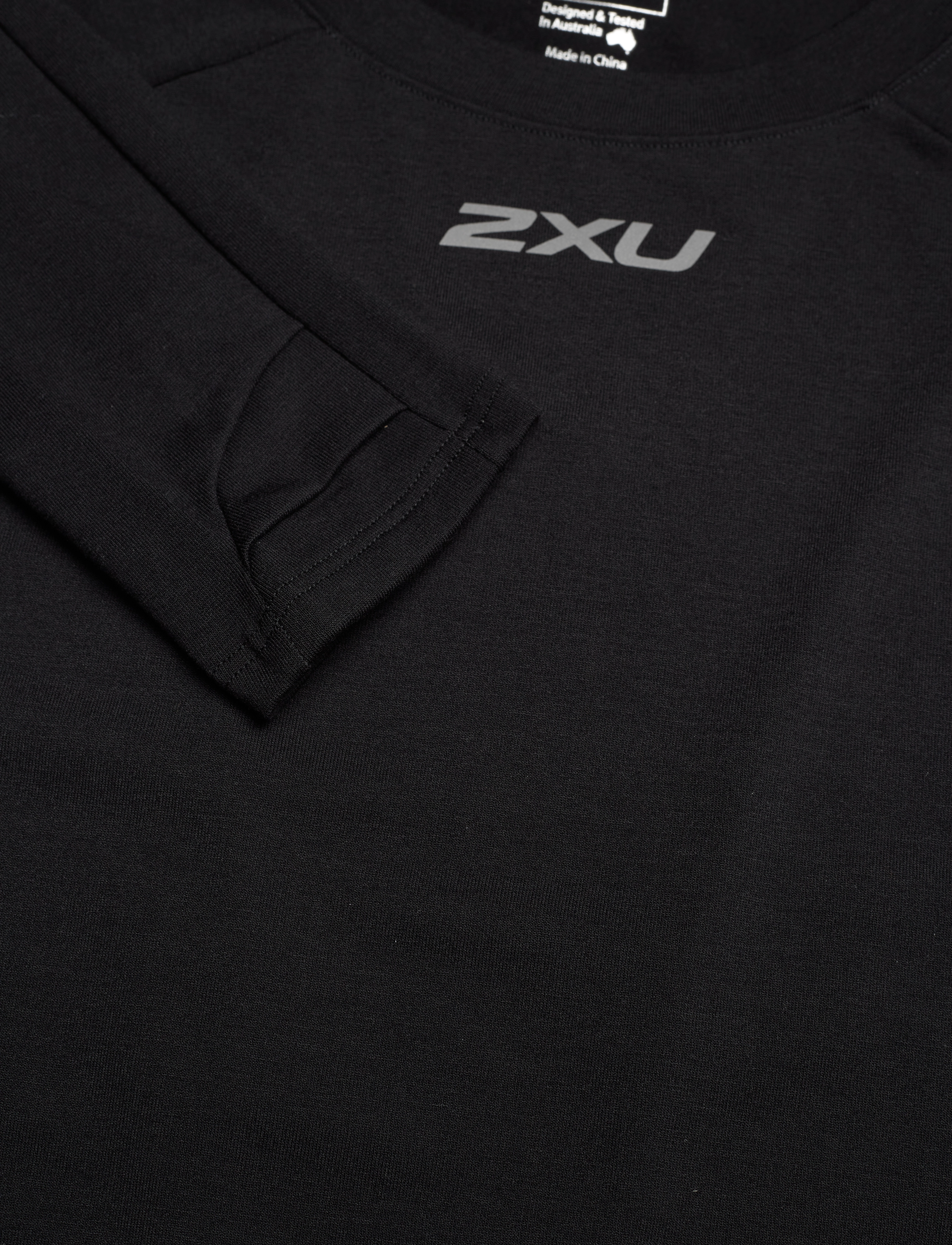 2XU - IGNITION BASE LAYER L/S - black/silver reflective - 2