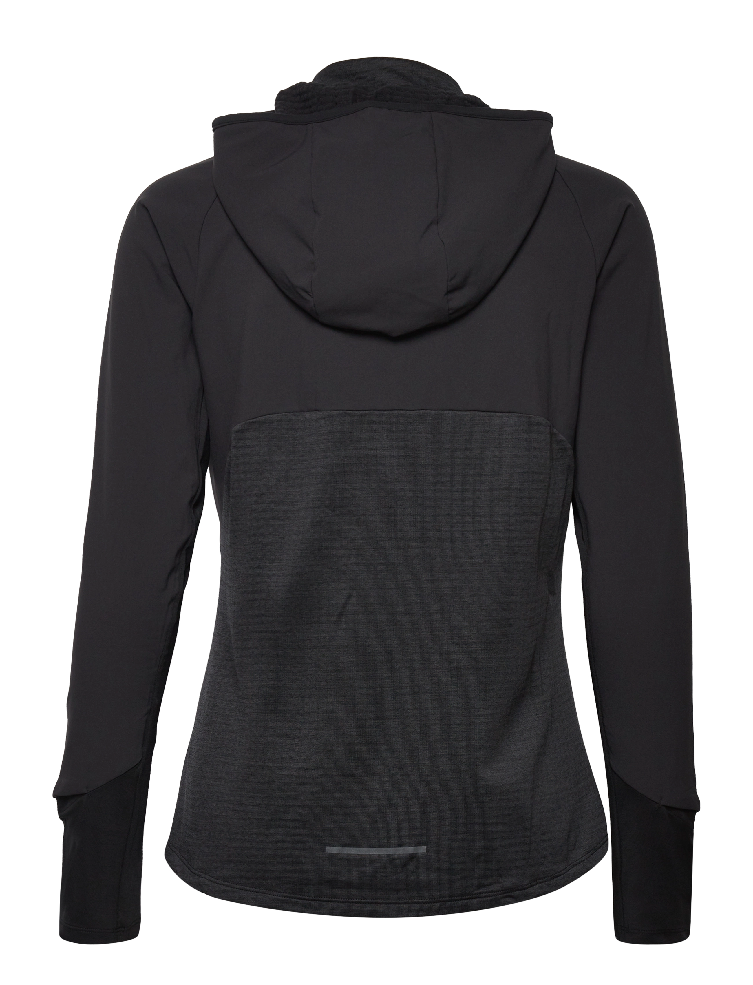 2XU - IGNITION SHIELD HOOD MID-LAYE - black/ black reflective - 1