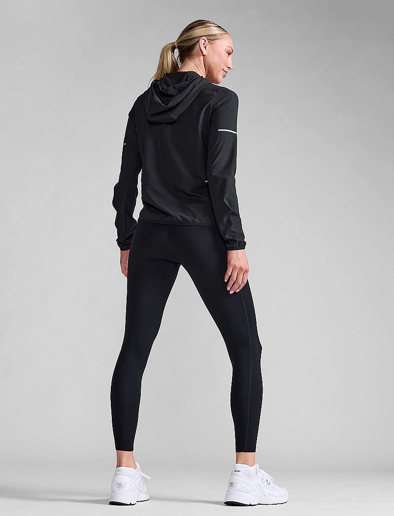 2XU - AERO JACKET - träningsjackor - black/silver reflective - 0