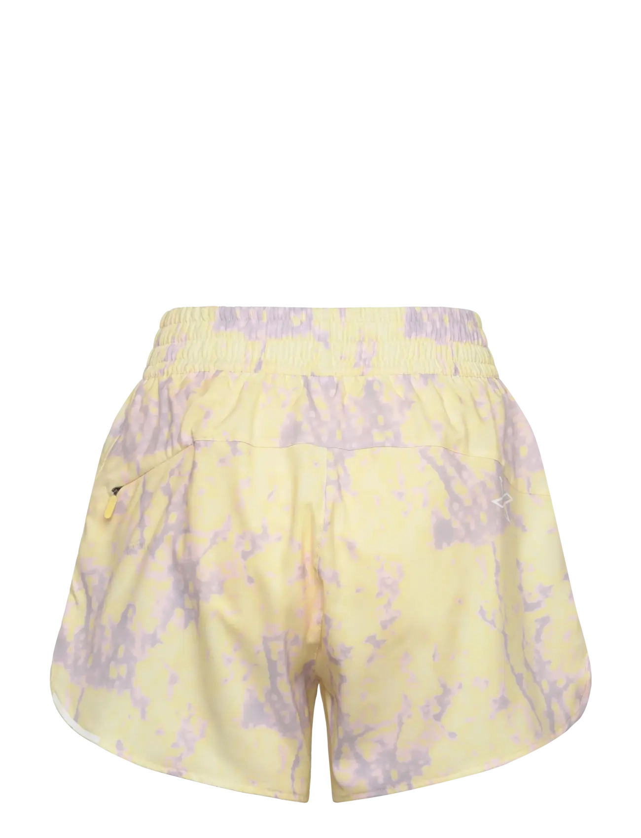 2XU - AERO HI-RISE 4 INCH SHORTS - løbeshorts - pixel lemon/white reflective - 1