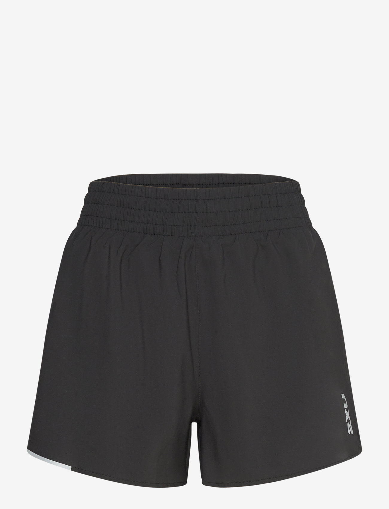2XU - AERO HI-RISE 4 INCH SHORTS - running shorts - black/silver reflective - 1