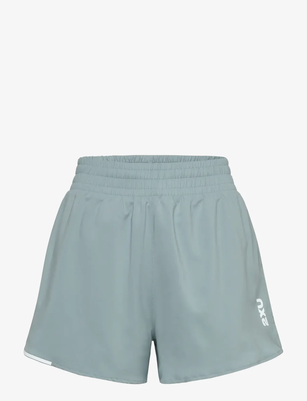 2XU - AERO HI-RISE 4 INCH SHORTS - löparshorts - smoke blue/white reflective - 0