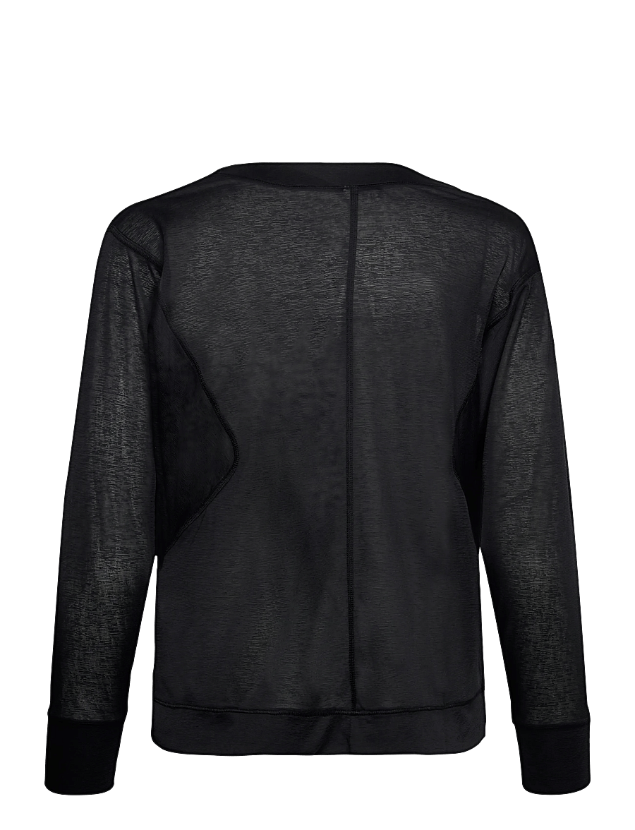2XU - RELIGHT LONG SLEEVE - långärmade tröjor - black/white - 2