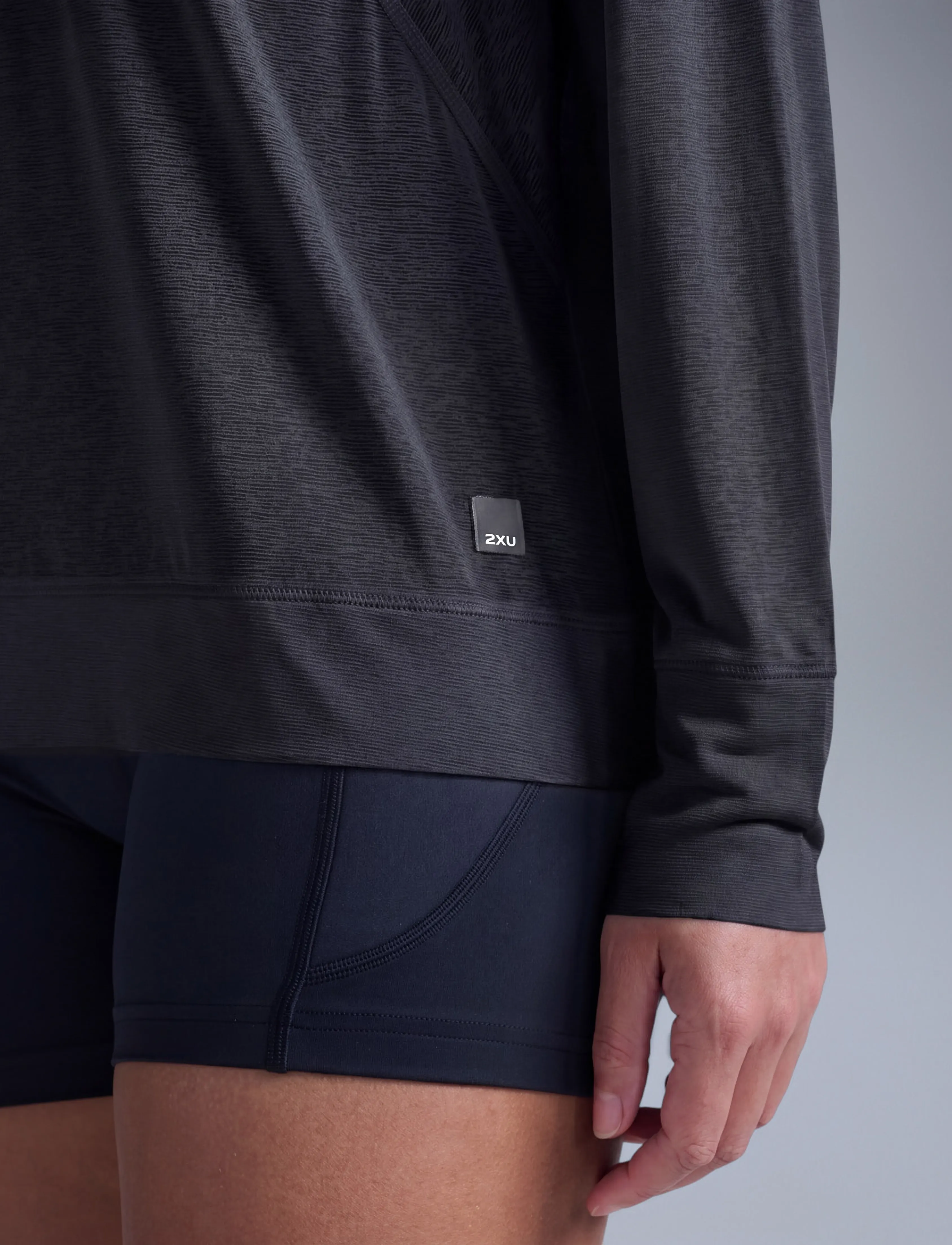 2XU - RELIGHT LONG SLEEVE - longsleeved tops - black/white - 4