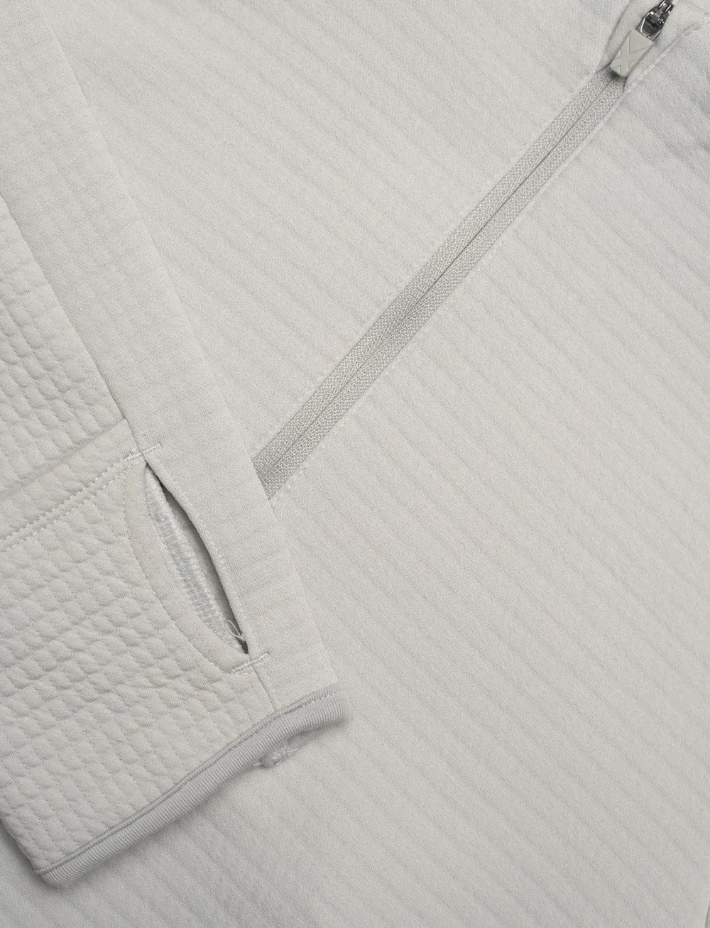 2XU - IGNITION HAPTIC 1/4 ZIP - langærmede t-shirts - harbor mist/silver reflective - 2