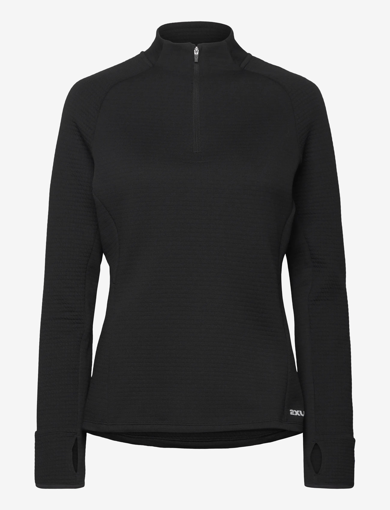 2XU - IGNITION HAPTIC 1/4 ZIP - langærmede overdele - black/silver reflective - 0