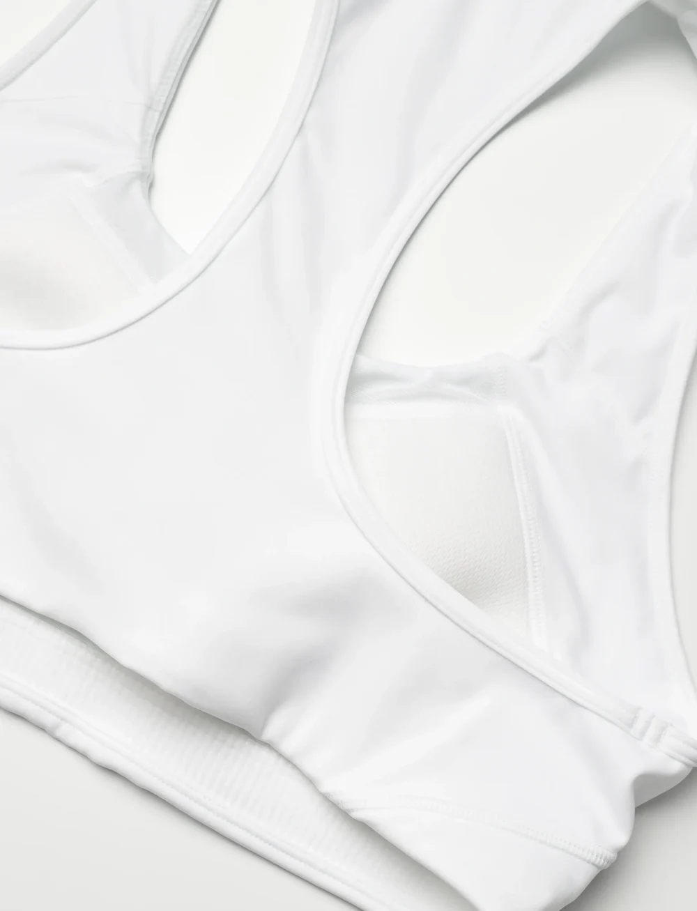 2XU - FORM RACERBACK MEDIUM IMPACT BRA - sport bh:ar - white/white - 2