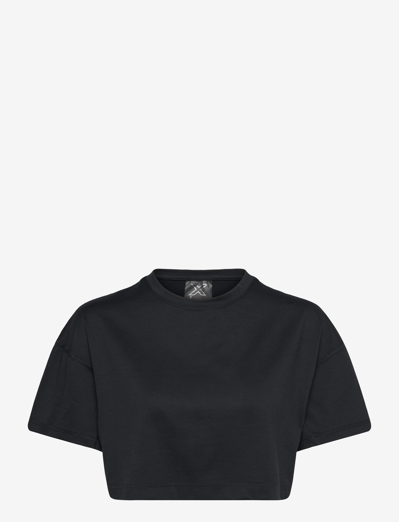 2XU - FORM SOFT JERSEY CROP TEE - crop tops - black/black - 0