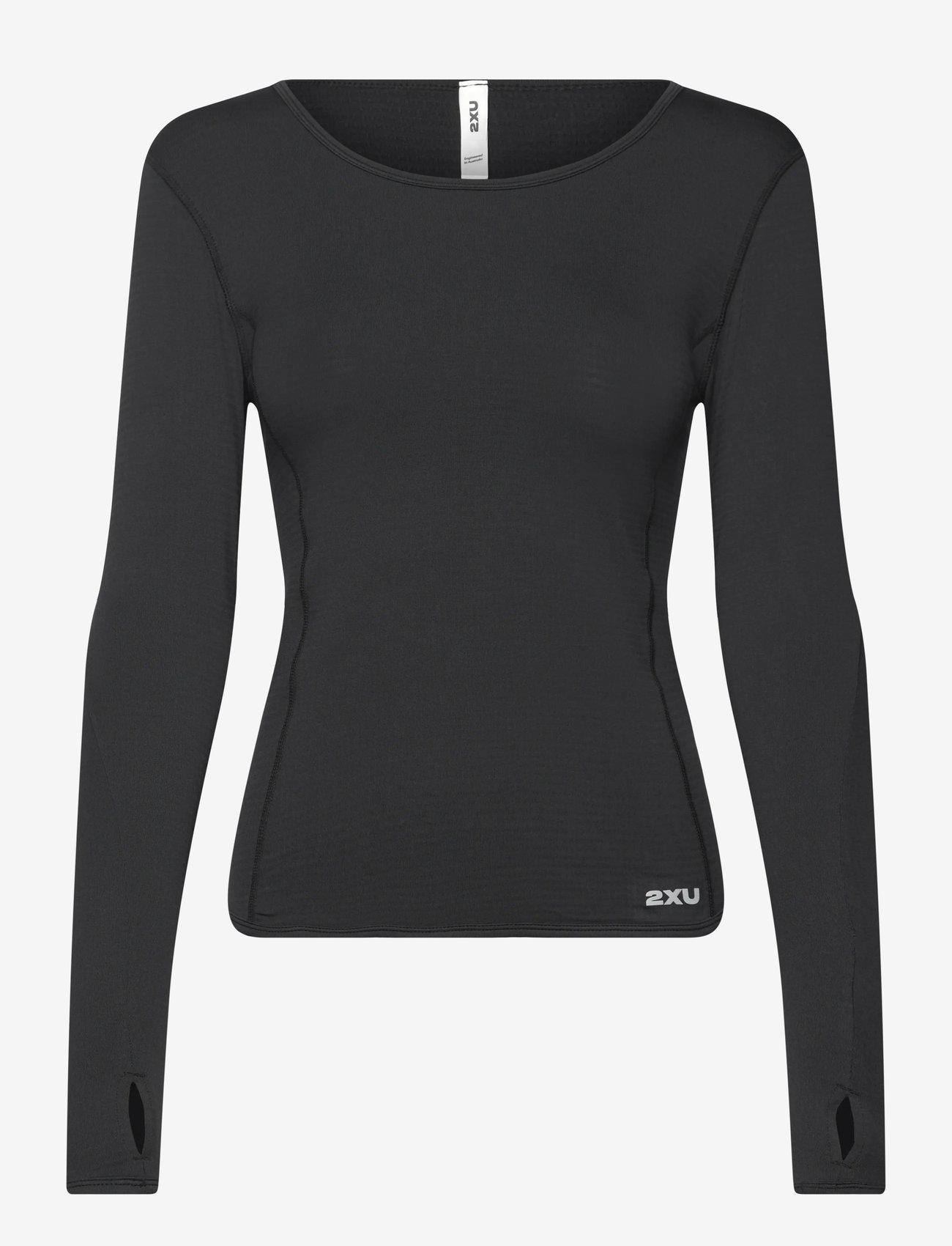 2XU - IGNITION GRID BASE LAYER - langarmshirts - black/silver reflective - 0