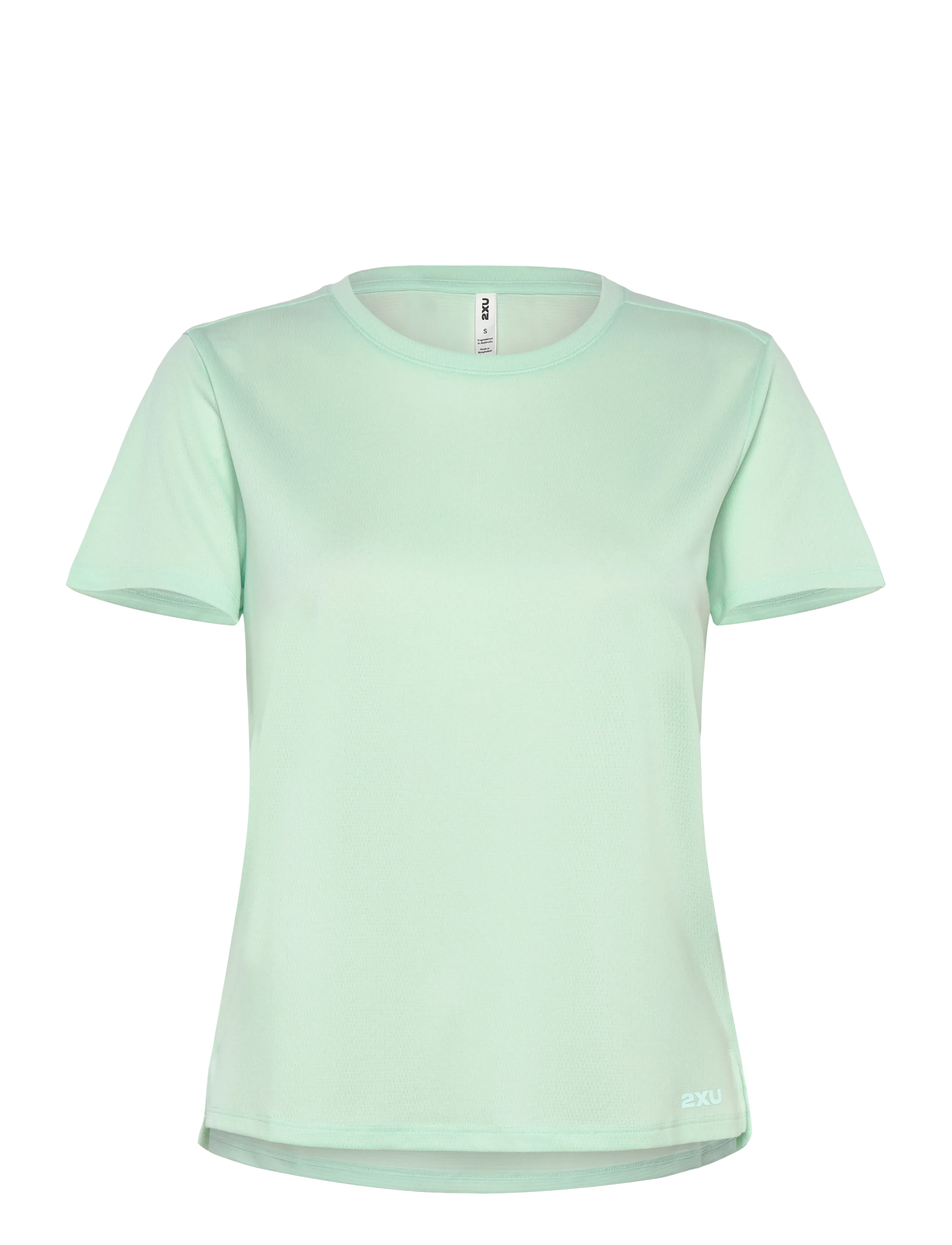 2XU AERO MESH TEE - Clothing - MINT DUST/MINT REFLECTIVE / green