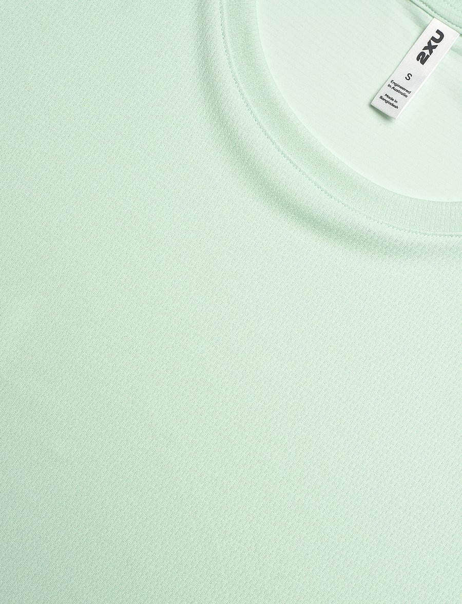 2XU - AERO MESH TEE - t-shirts - mint dust/mint reflective - 2