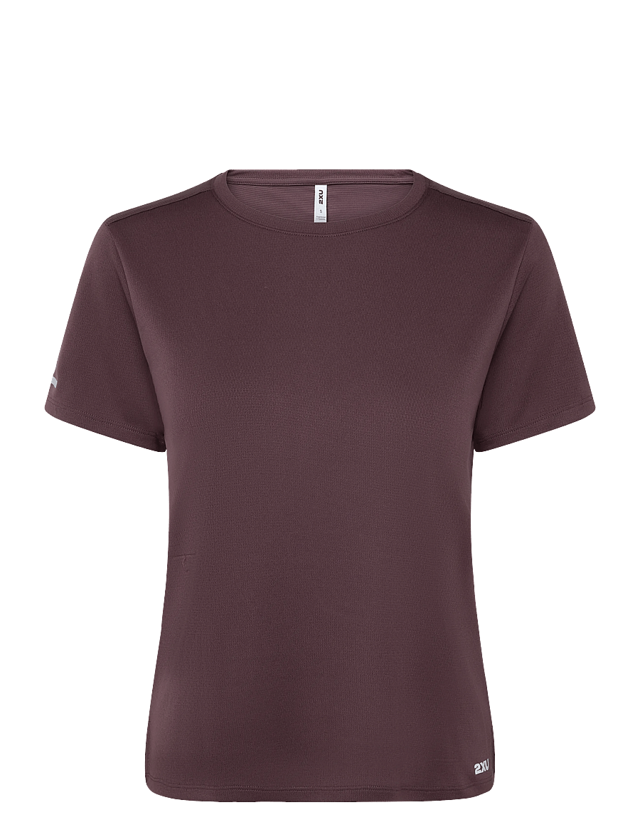 2XU - AERO MESH TEE - t-särgid - currant/silver reflective - 1