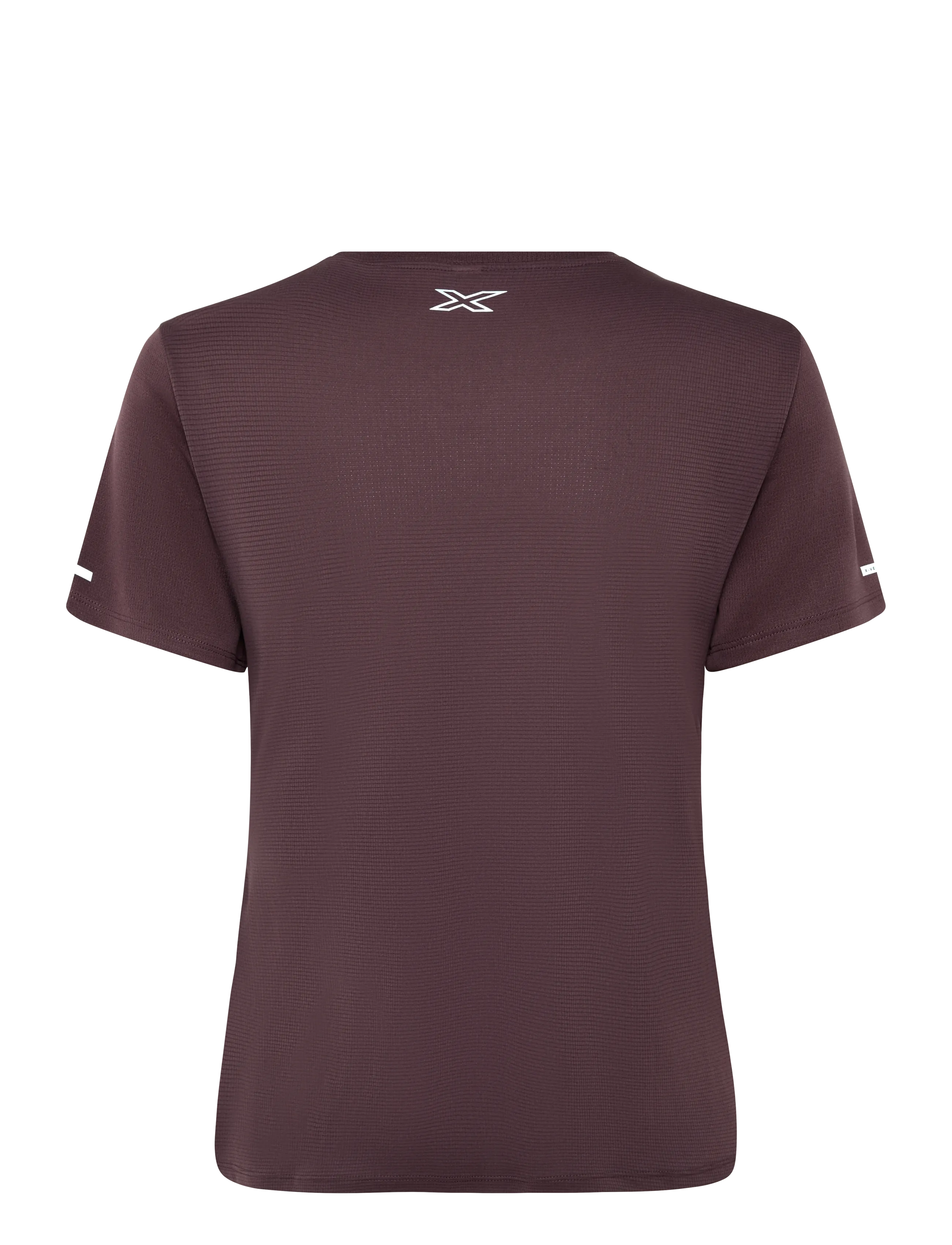 2XU - AERO MESH TEE - t-särgid - currant/silver reflective - 2
