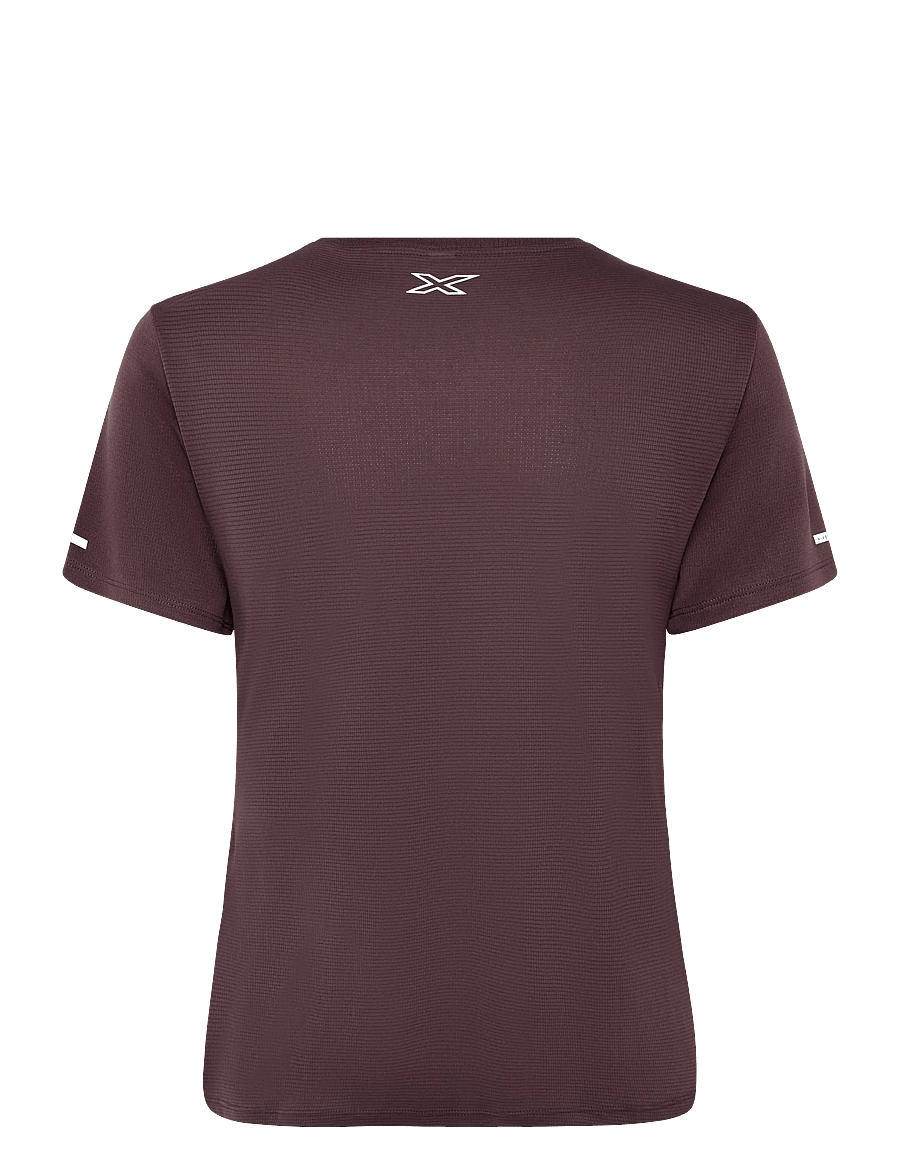 2XU - AERO MESH TEE - t-särgid - currant/silver reflective - 2
