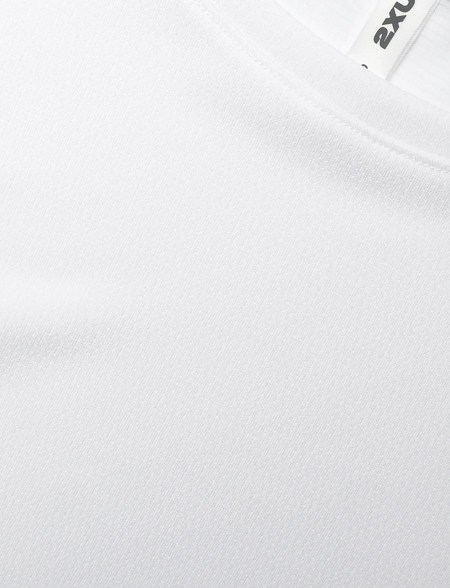 2XU - AERO MESH TEE - t-särgid - white/silver reflective - 2