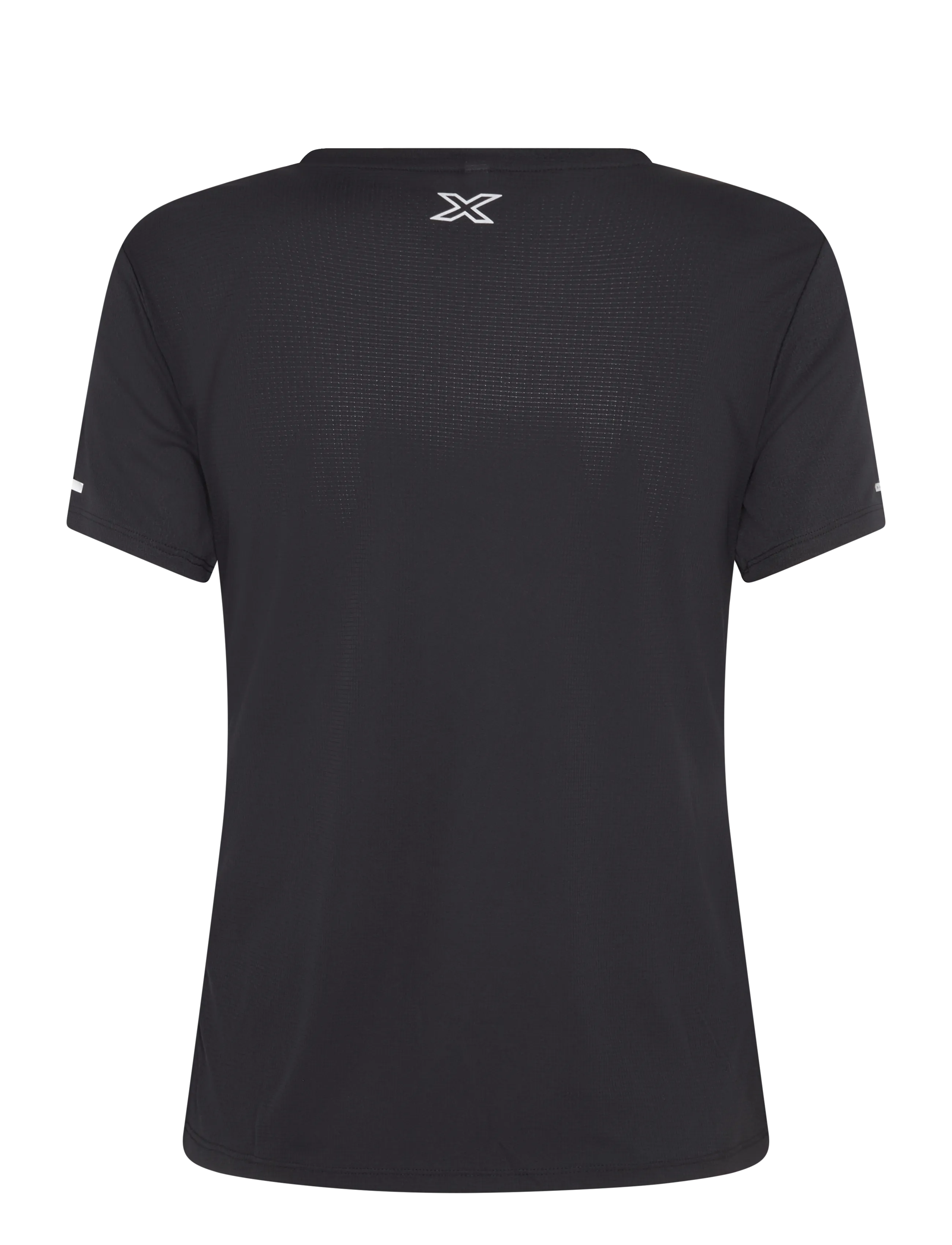 2XU - AERO MESH TEE - t-shirts - black/silver reflective - 2