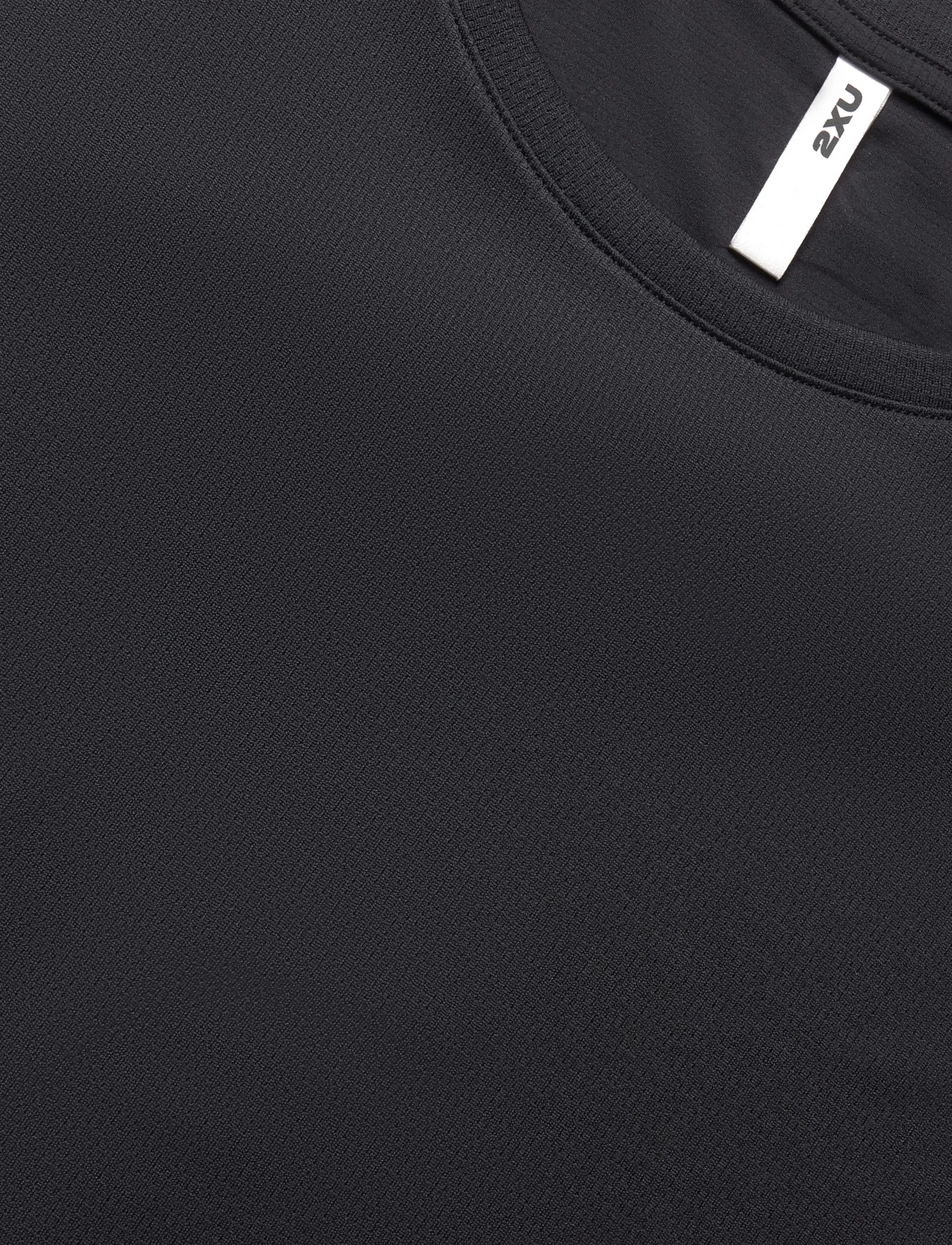 2XU - AERO MESH TEE - t-shirts - black/silver reflective - 4