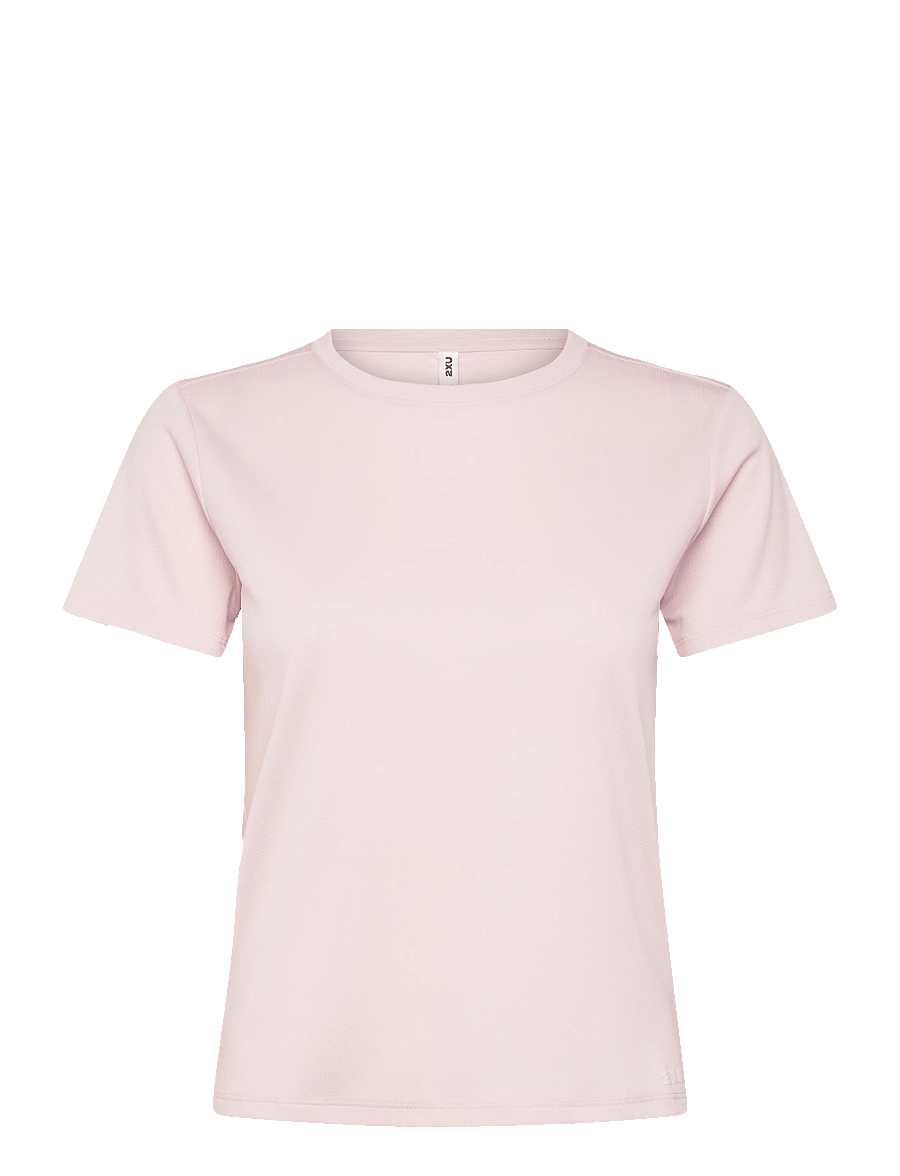 2XU - AERO MESH TEE - t-shirts - pink frost/pink frost reflective - 0