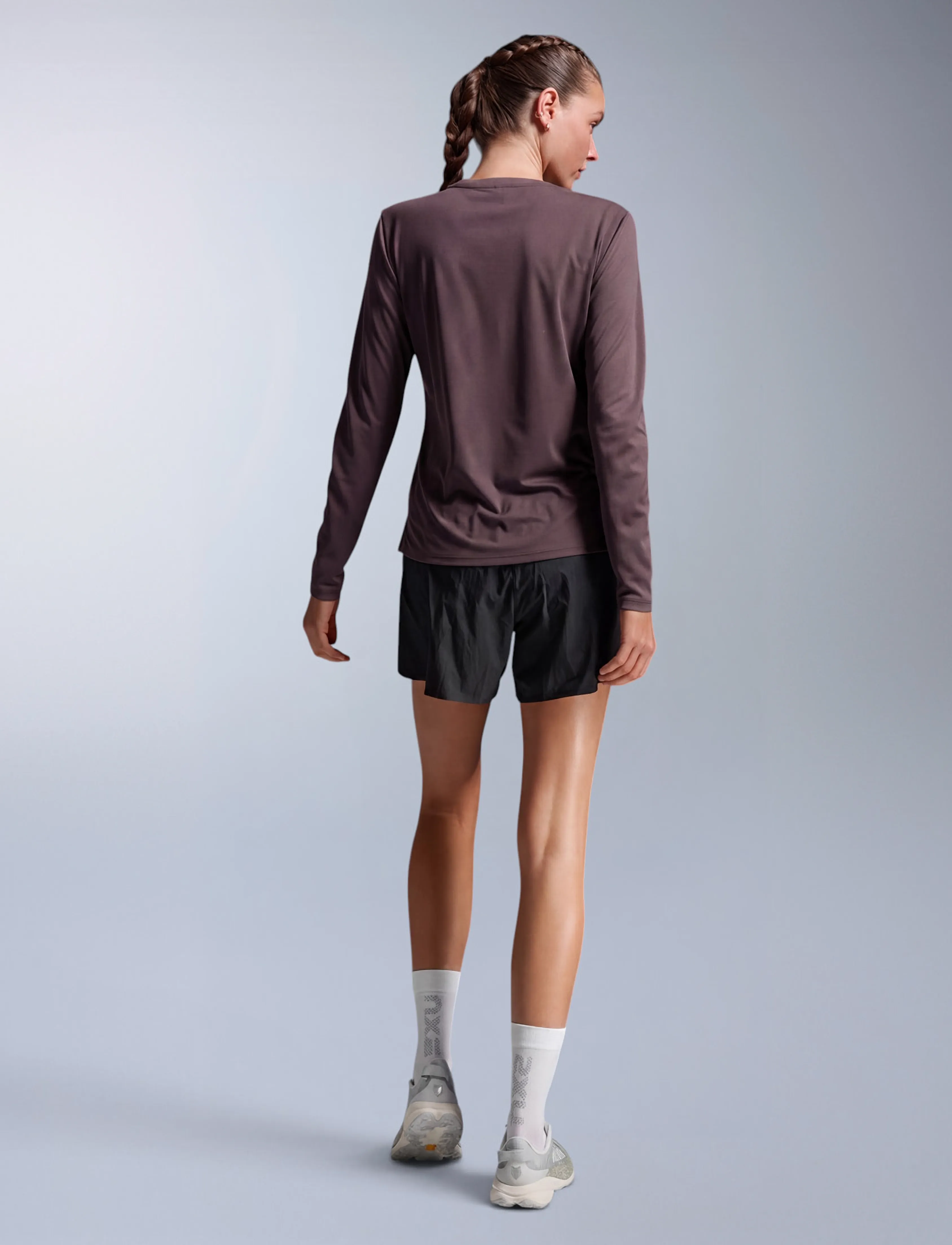 2XU - AERO MESH LONG SLEEVE - longsleeved tops - currant/silver reflective - 3