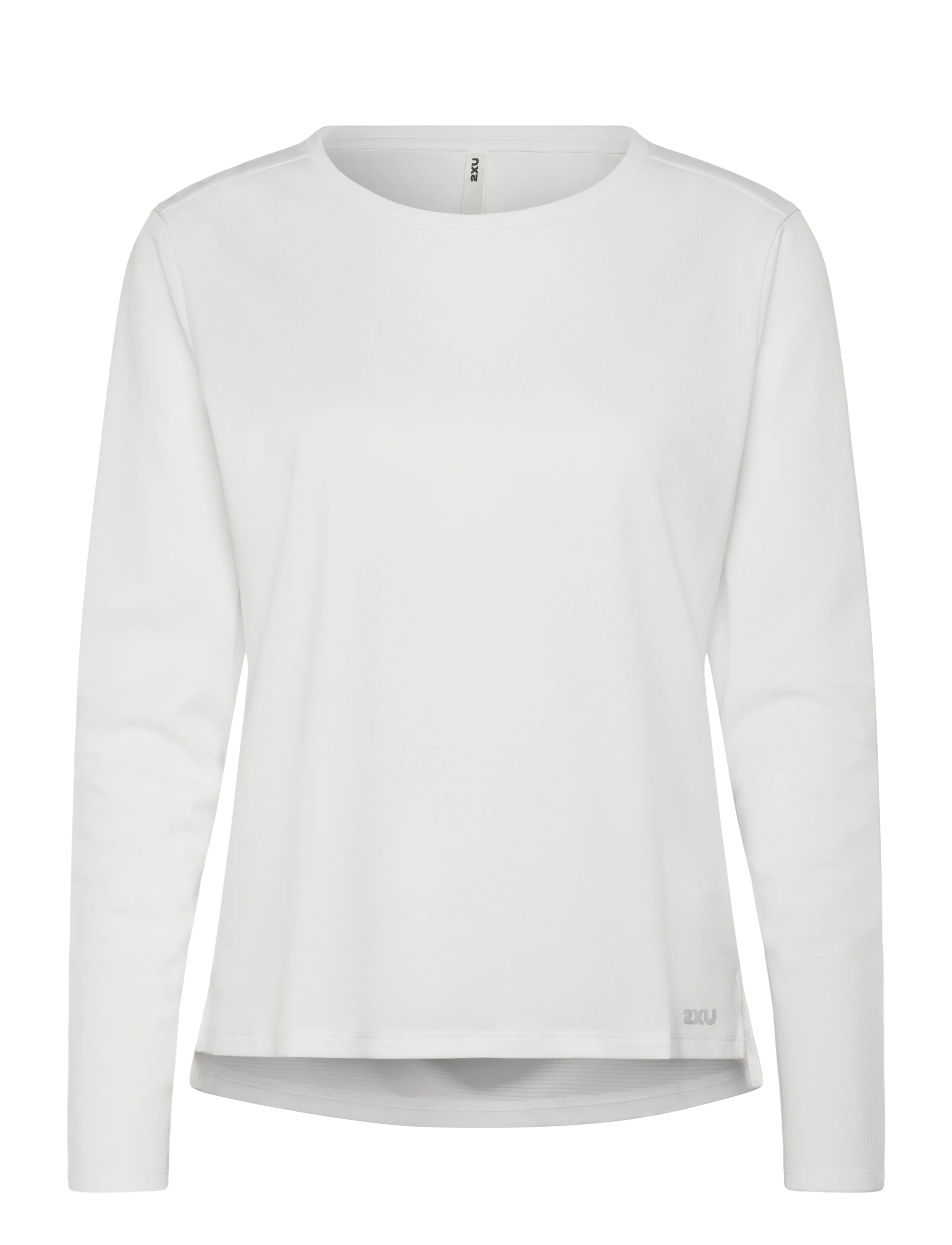 2XU AERO MESH LONG SLEEVE - Clothing - WHITE/SILVER REFLECTIVE / white