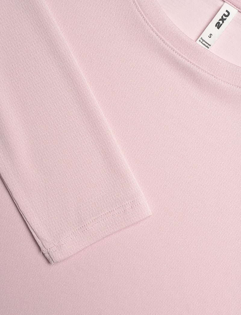 2XU - AERO MESH LONG SLEEVE - langarmshirts - pink frost/pink frost reflective - 2