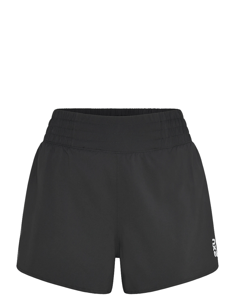 2XU - AERO HI-RISE 4 INCH SHORTS - lühikesed jooksupüksid - black/silver reflective - 1