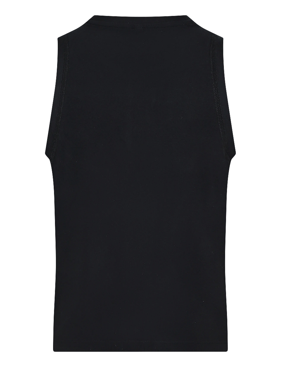 2XU - FORM SOFT JERSEY RELAXED TANK - linnen - black/white - 1